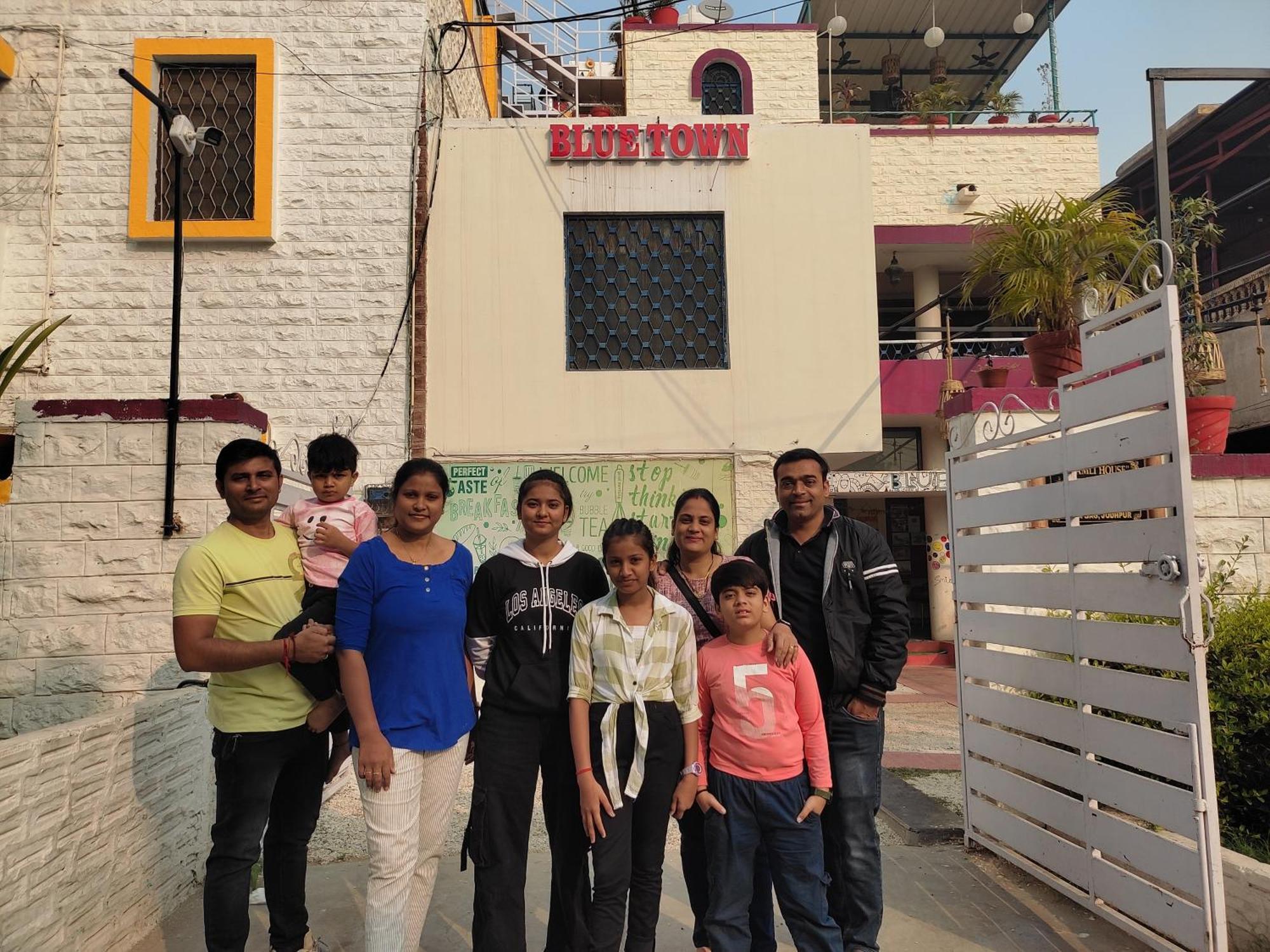 Blue Town Hostel & Cafe Jodhpur  Exteriör bild